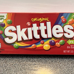 Image of a box of Skittles